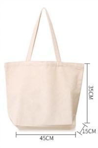 SKCB006  custom-made canvas bag design net color zipper canvas bag canvas bag supplier 30*20*10 40*30*10 45*35*15 detail view-3